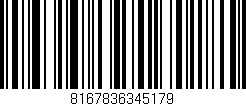 Código de barras (EAN, GTIN, SKU, ISBN): '8167836345179'