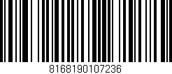 Código de barras (EAN, GTIN, SKU, ISBN): '8168190107236'