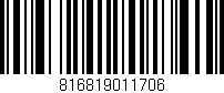 Código de barras (EAN, GTIN, SKU, ISBN): '816819011706'