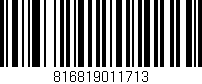 Código de barras (EAN, GTIN, SKU, ISBN): '816819011713'