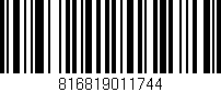 Código de barras (EAN, GTIN, SKU, ISBN): '816819011744'