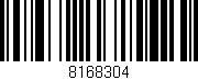 Código de barras (EAN, GTIN, SKU, ISBN): '8168304'