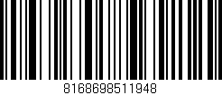 Código de barras (EAN, GTIN, SKU, ISBN): '8168698511948'