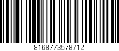 Código de barras (EAN, GTIN, SKU, ISBN): '8168773578712'