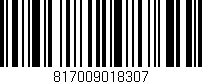 Código de barras (EAN, GTIN, SKU, ISBN): '817009018307'