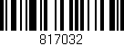 Código de barras (EAN, GTIN, SKU, ISBN): '817032'
