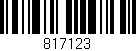 Código de barras (EAN, GTIN, SKU, ISBN): '817123'