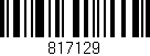 Código de barras (EAN, GTIN, SKU, ISBN): '817129'