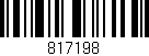 Código de barras (EAN, GTIN, SKU, ISBN): '817198'