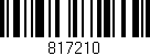 Código de barras (EAN, GTIN, SKU, ISBN): '817210'