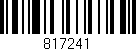 Código de barras (EAN, GTIN, SKU, ISBN): '817241'