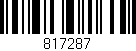 Código de barras (EAN, GTIN, SKU, ISBN): '817287'