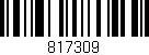 Código de barras (EAN, GTIN, SKU, ISBN): '817309'