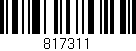 Código de barras (EAN, GTIN, SKU, ISBN): '817311'