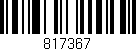 Código de barras (EAN, GTIN, SKU, ISBN): '817367'