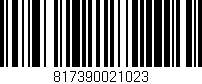 Código de barras (EAN, GTIN, SKU, ISBN): '817390021023'