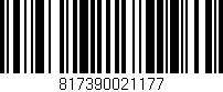 Código de barras (EAN, GTIN, SKU, ISBN): '817390021177'