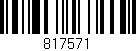 Código de barras (EAN, GTIN, SKU, ISBN): '817571'