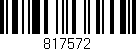 Código de barras (EAN, GTIN, SKU, ISBN): '817572'