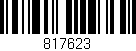 Código de barras (EAN, GTIN, SKU, ISBN): '817623'