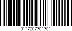Código de barras (EAN, GTIN, SKU, ISBN): '8177207701701'