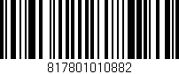 Código de barras (EAN, GTIN, SKU, ISBN): '817801010882'