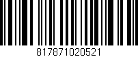 Código de barras (EAN, GTIN, SKU, ISBN): '817871020521'
