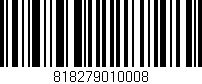 Código de barras (EAN, GTIN, SKU, ISBN): '818279010008'