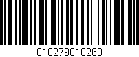 Código de barras (EAN, GTIN, SKU, ISBN): '818279010268'