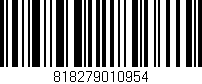 Código de barras (EAN, GTIN, SKU, ISBN): '818279010954'