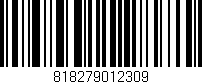 Código de barras (EAN, GTIN, SKU, ISBN): '818279012309'