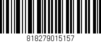 Código de barras (EAN, GTIN, SKU, ISBN): '818279015157'