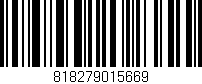 Código de barras (EAN, GTIN, SKU, ISBN): '818279015669'