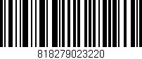 Código de barras (EAN, GTIN, SKU, ISBN): '818279023220'