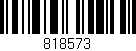 Código de barras (EAN, GTIN, SKU, ISBN): '818573'