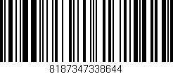 Código de barras (EAN, GTIN, SKU, ISBN): '8187347338644'