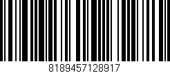 Código de barras (EAN, GTIN, SKU, ISBN): '8189457128917'