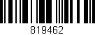 Código de barras (EAN, GTIN, SKU, ISBN): '819462'
