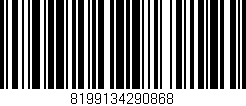 Código de barras (EAN, GTIN, SKU, ISBN): '8199134290868'