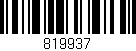 Código de barras (EAN, GTIN, SKU, ISBN): '819937'