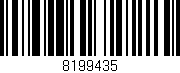 Código de barras (EAN, GTIN, SKU, ISBN): '8199435'