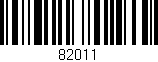 Código de barras (EAN, GTIN, SKU, ISBN): '82011'