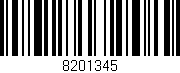 Código de barras (EAN, GTIN, SKU, ISBN): '8201345'