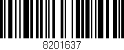 Código de barras (EAN, GTIN, SKU, ISBN): '8201637'