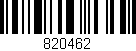 Código de barras (EAN, GTIN, SKU, ISBN): '820462'