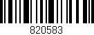 Código de barras (EAN, GTIN, SKU, ISBN): '820583'
