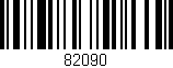 Código de barras (EAN, GTIN, SKU, ISBN): '82090'