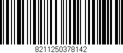 Código de barras (EAN, GTIN, SKU, ISBN): '8211250378142'