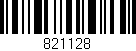Código de barras (EAN, GTIN, SKU, ISBN): '821128'
