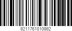 Código de barras (EAN, GTIN, SKU, ISBN): '8211761010982'